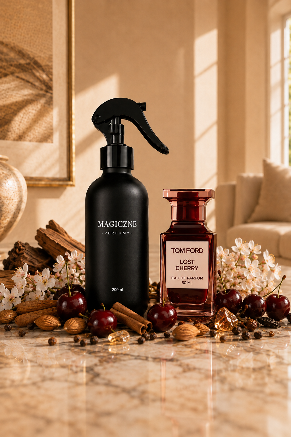 38 Damskie - Dyfuzor zapachowy do domu - inspirowany Tom Ford Lost Cherry
