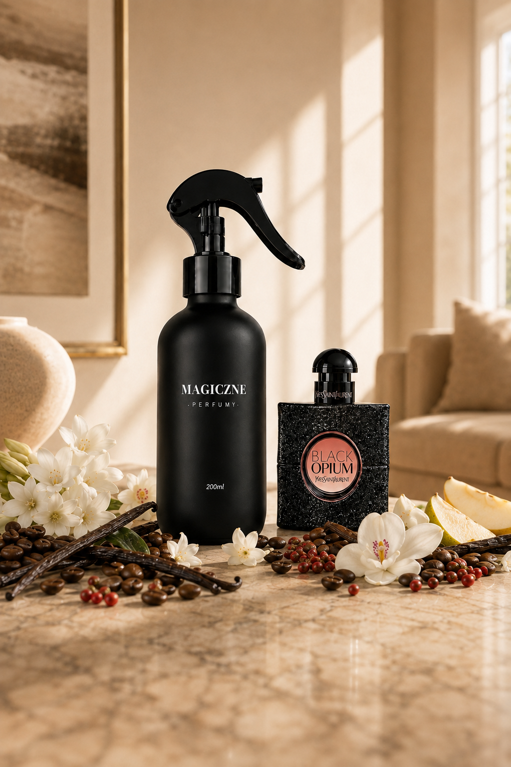 06 Damskie - Dyfuzor zapachowy do domu - inspirowany Yves Saint Laurent Black Opium