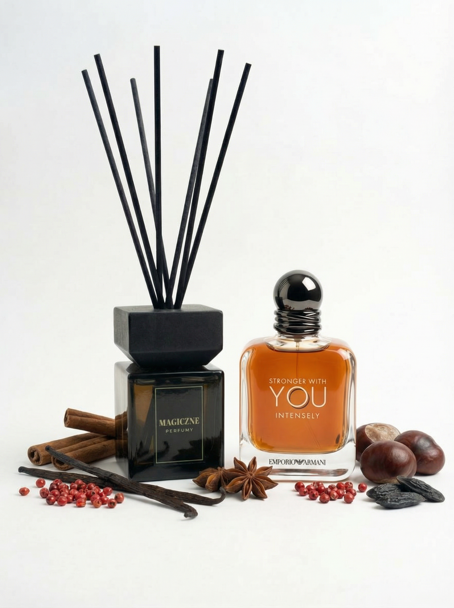 50 Męski - Dyfuzor zapachowy do domu – inspirowany Armani Stronger With You Intensely