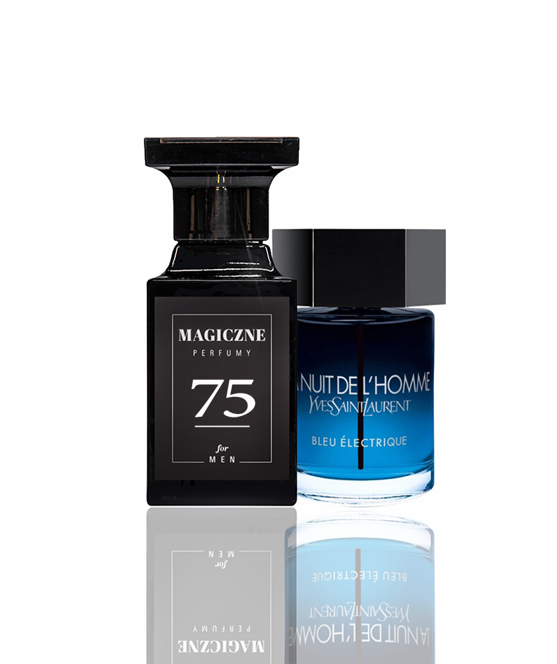 75 Yves Saint Laurent La Nuit De L`Homme Bleu Electrique - Perfumy męskie inspirowane