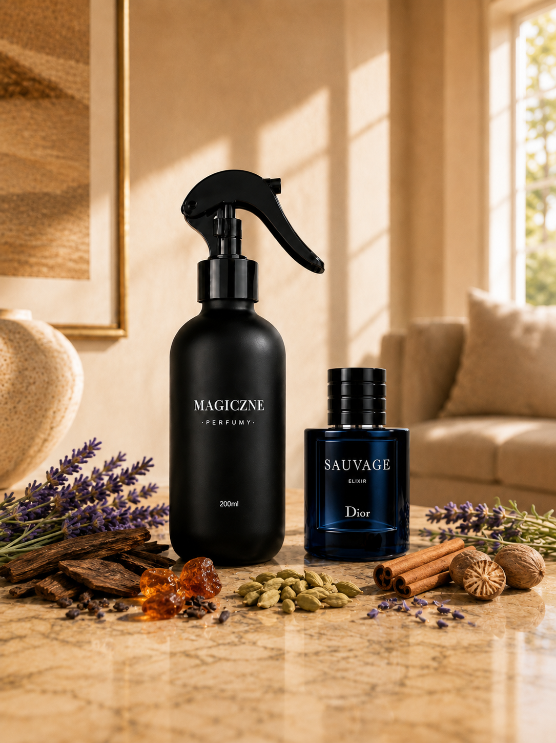 31 Męski - Dyfuzor zapachowy do domu - inspirowany Dior Sauvage Elixir