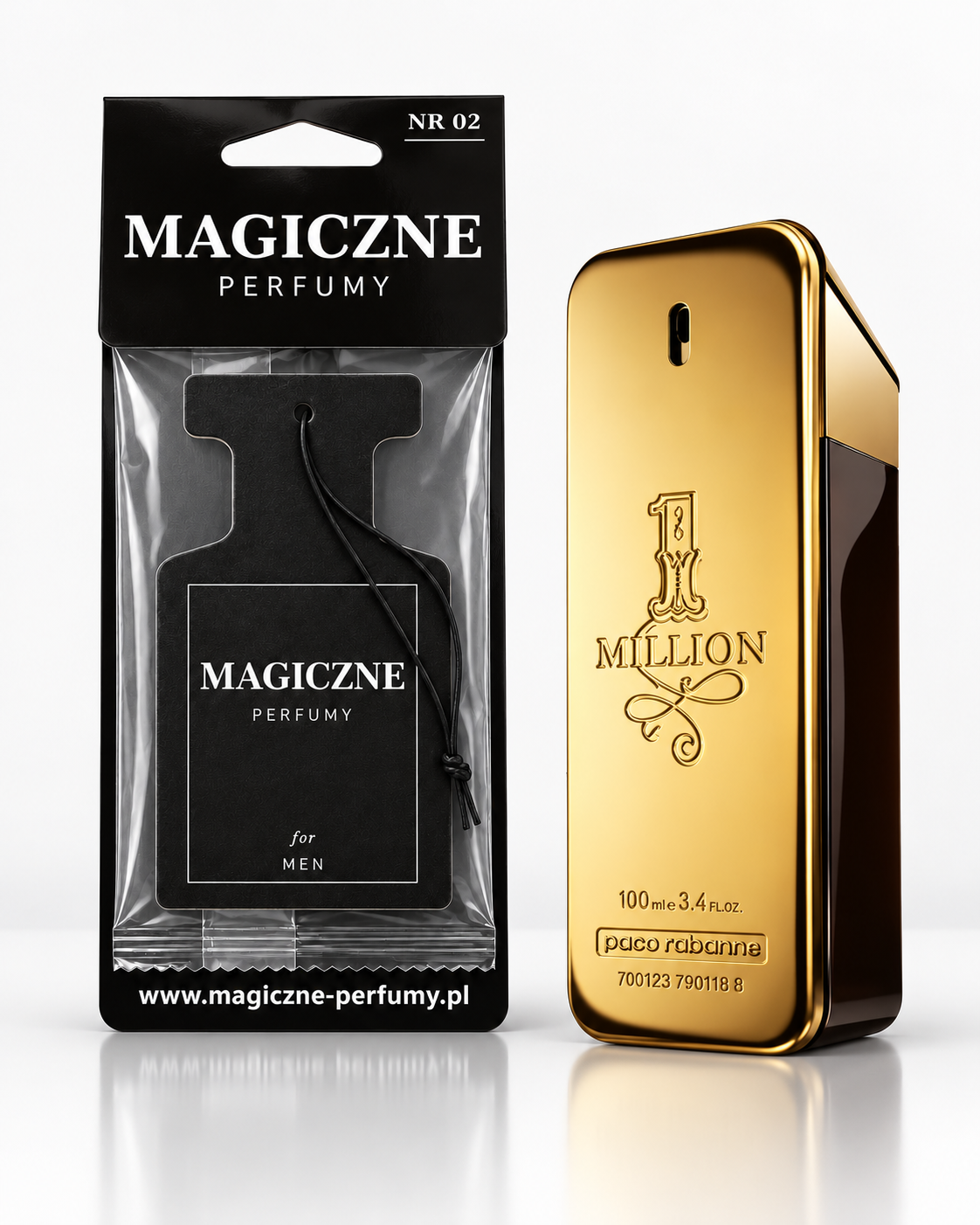 Zapach do auta 02M - Paco Rabanne One Million