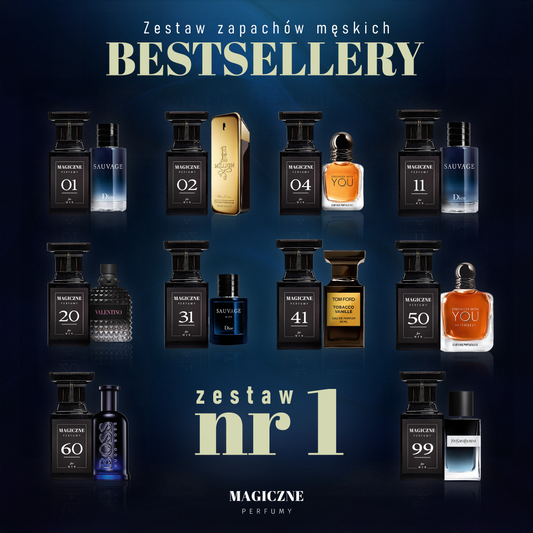 Zestaw męskich bestsellerów nr1 (10 x 5ml)