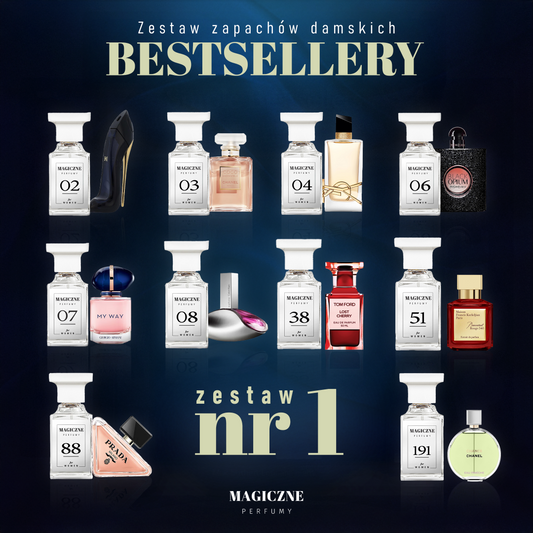 Zestaw damskich bestsellerów nr1 (10 x 5ml)