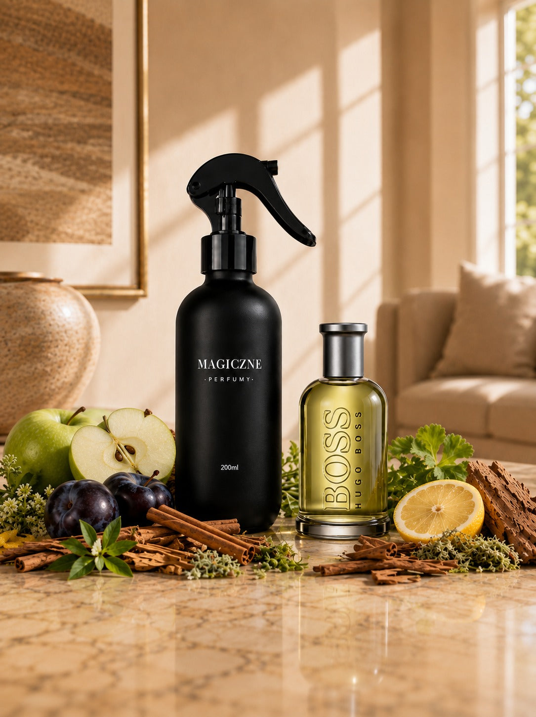 03 Męski - Dyfuzor zapachowy do domu - inspirowany Hugo Boss Bottled