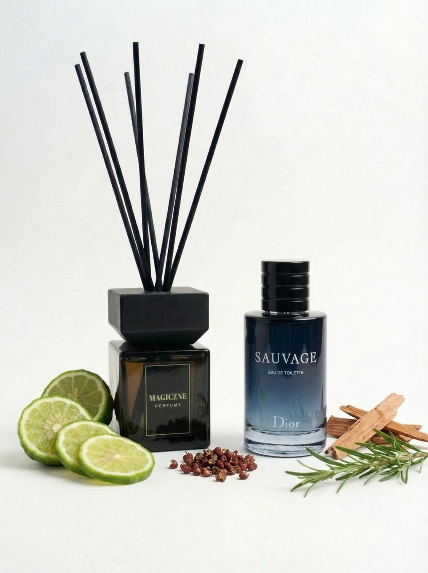 01 Męski - Dyfuzor zapachowy do domu – inspirowany Dior Sauvage Woda Toaletowa